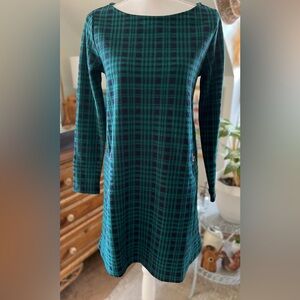 Gap long sleeve shift dress
